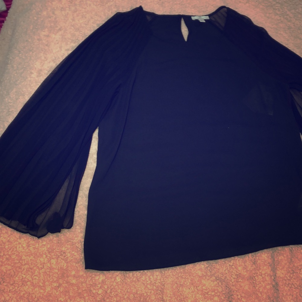 Black, Halston blouse
